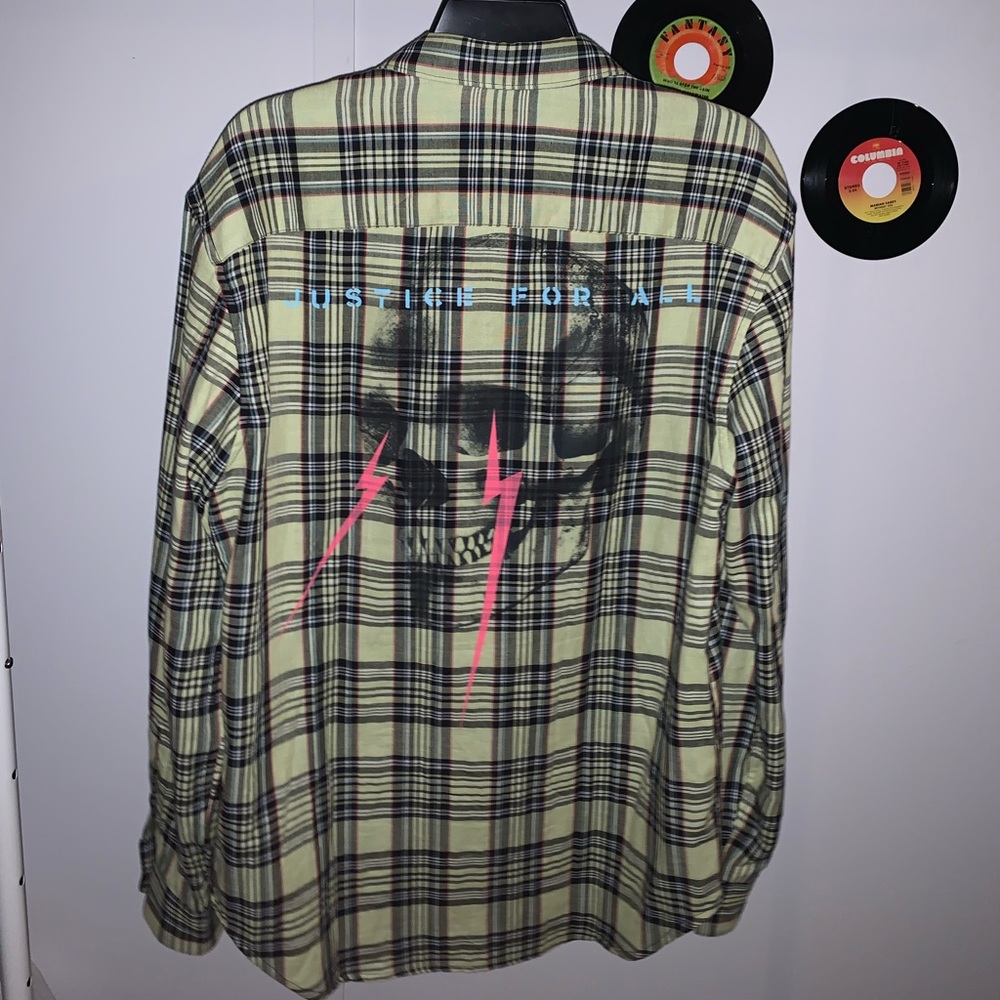 John Varvatos Justice For All Button Up Shirt